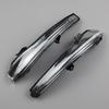 A0999064701 Black Pair Front Side Mirror Led Turn Signal Lights For Benz C W205 S W222 E W213 2012- A0999064601