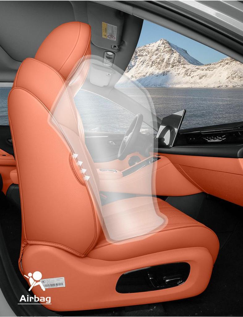 2026 AION i60 Leather Seat Covers for GAC AION Standard Advanced - All-Season Full Coverage Cushions