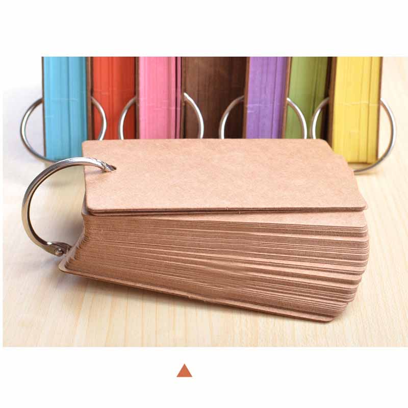 50-Pack Thick Blank Mini Spiral Bound Pocket Notebooks Students Word Learning Memo Journaling Portable Small Notepad with Metal Rings