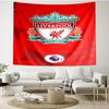 Liverpool F.C Print Tapestry - Portable Wall Decor Cloth, for Home, Dorm, Travel, Bedroom, Living Room - Ideal Birthday Housewarming Gift