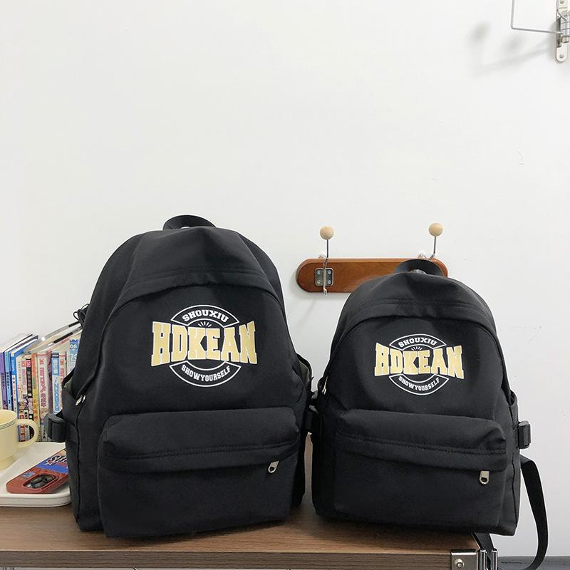 Backpack College Students Junior High School High School Students Travel Nylon Computer Backpack Men's and Women's Large Capacity School Bag