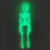 3D Printed Skeleton Refrigerator Magnet, Poseable Skeleton Figurine with Movable Joints, Halloween Gothic Skeleton Fridge Magnet Decoration