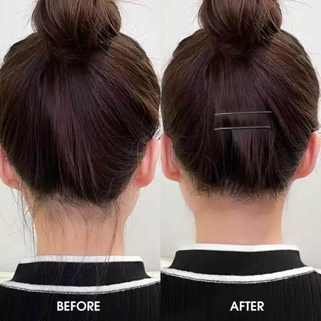 50-200pcs Mini Short Black Hairpins for Women Invisible U-Shaped Bobby Pin Metal Hairpin Barrette Kids Hair Styling Accessories