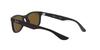 Nowe Wayfarer Junior Matowe Rozmiar 50 Japonia Ray-Ban Okulary Przeciwsłoneczne, Model Dziecięcy, 0RJ9052SF, 100S6Q, Czarny, (Wolny rozmiar),