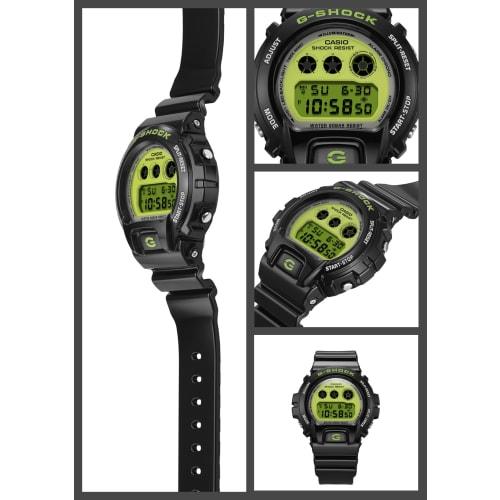 Casio Watch G-Shock CRAZY COLORS 2024 DW-6900RCS-1JF Men's Black