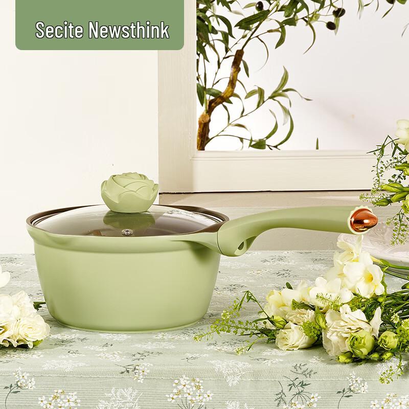 Xinsite Tea Break Rose Series 20cm Non-Stick Milk Pot