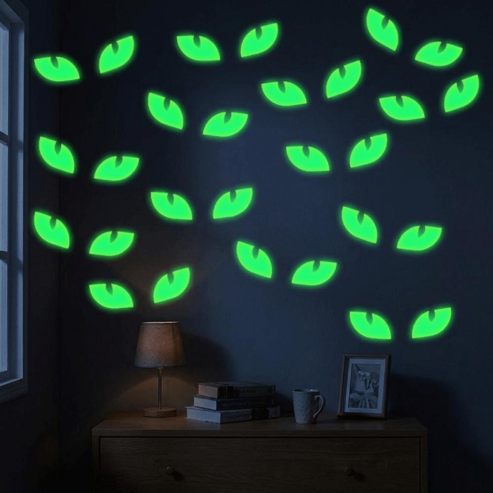 Non-Damaging Glow In The Dark Stickers Self Adhesive Wall Decals Window Stickers  Stair Decoration