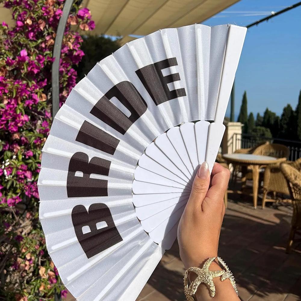 

Веер для невесты и подружки невесты, девичник, Ибица, Хэллоуин, Труп невесты, Свадьба, Свадебный душ, Медовый месяц, Лето, Пляжный декор 23x42cm