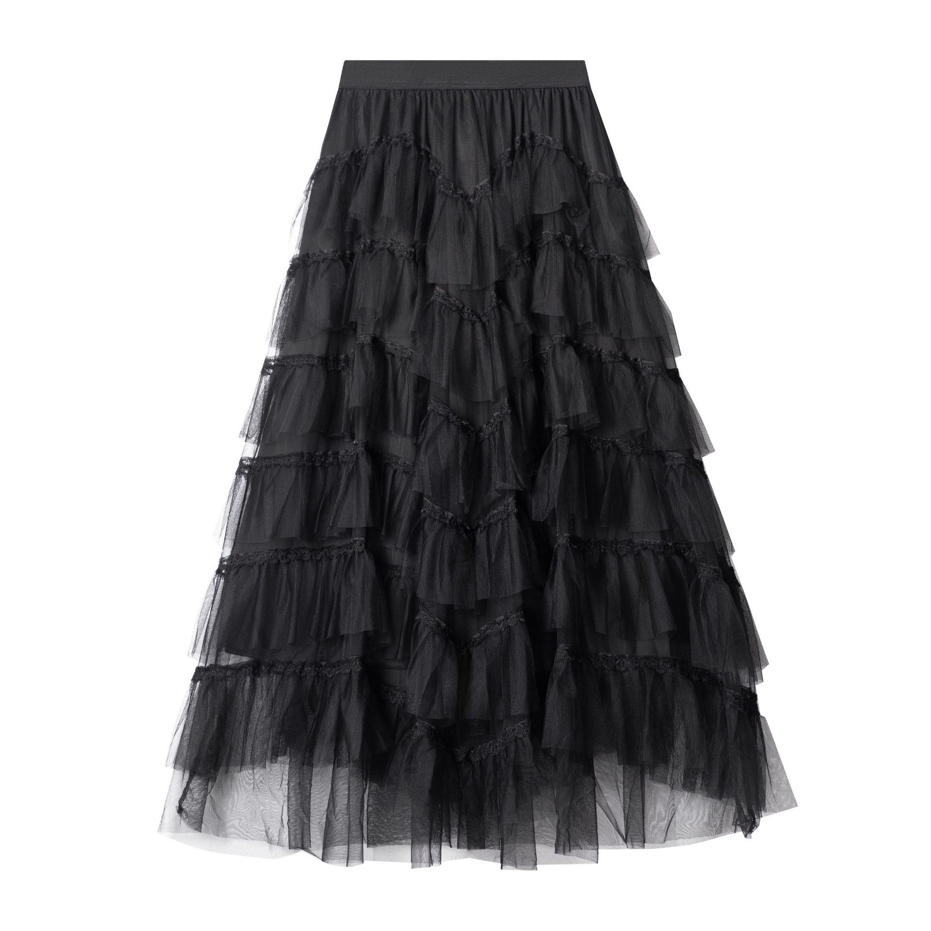 

Юбка из дизайнерского газа Юбка-торт из многослойной сетки Юбка женская новая танцевальная юбка Пышная длинная юбка average size