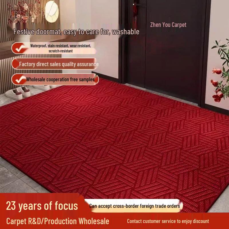 High-End Anti-Slip Entrance Mat: Dirt-Resistant, Dust-Removing Hallway Rug