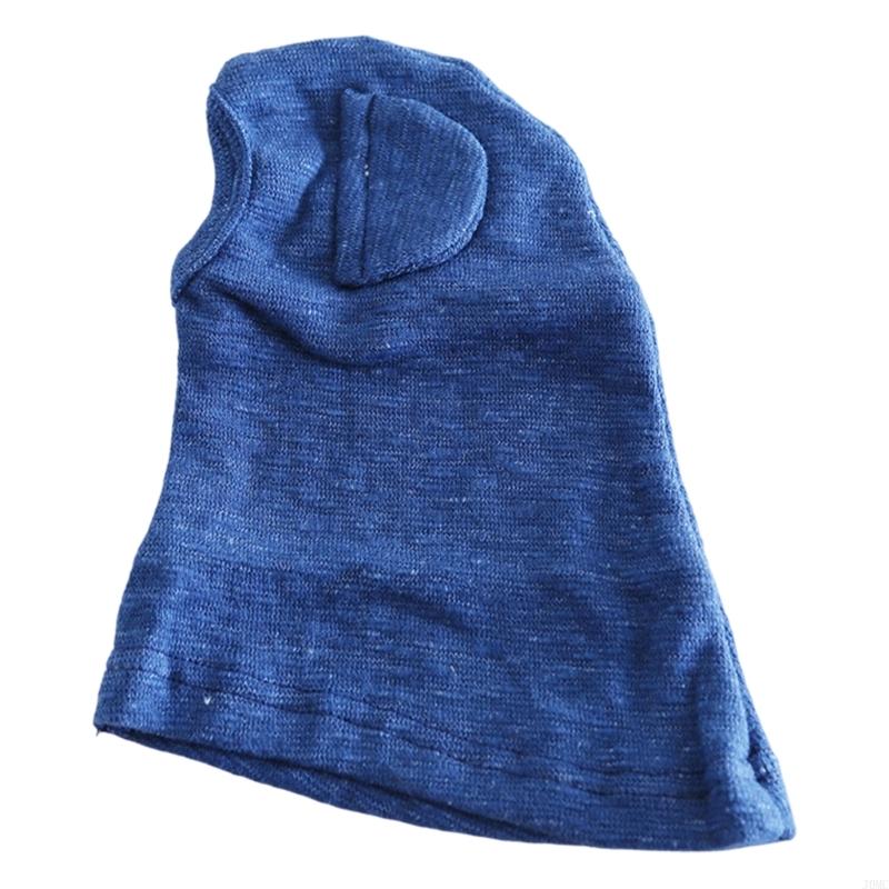 Dog Knitted Hat Pet Calming Headwear for Puppies and Cats Ear Cover Warm Hat Comfortable Wear J0MC