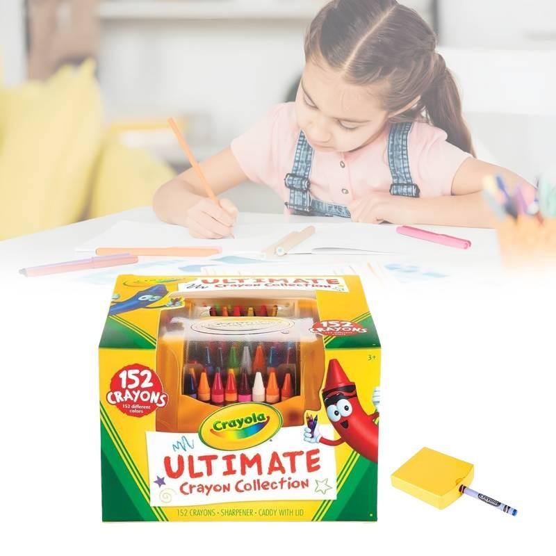 Crayola Colored Twistable Crayons For Kids With 152 Vibrant Colors For Drawing And Coloring Fun