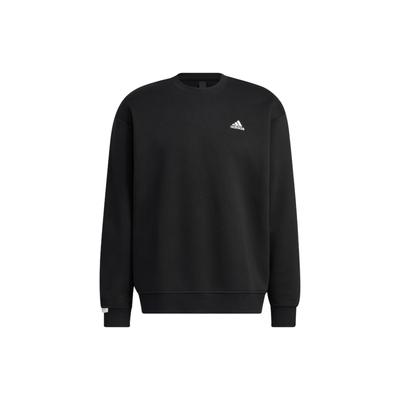 adidas Mikina s etiketou Čierna/Biela Unisex Streetwear IB2774