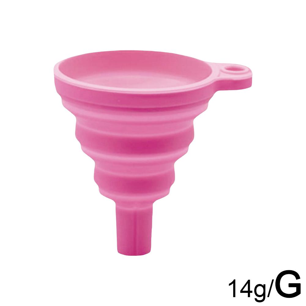 Silicone Separatory Filter Funnel Car Universal Liquid Funnel Washer Fluid Change Foldable Portable Auto Engine Oil Petrol Chang