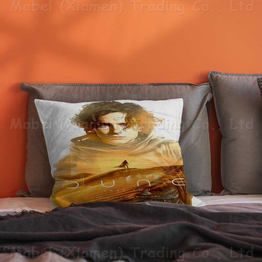 Dune Part 2 2024 Cushion Cover Pillow Cover Decor Pillowcase Printed Cushion Case for Couch