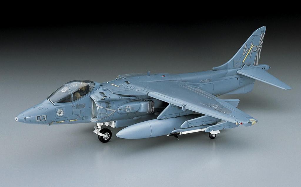 Hasegawa US Marine Corps Harrier II Plastic Model Kit D19 1/72 AV-8B