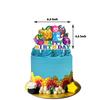Blox Fruits Birthday Party Decoration Including Banner Cupcake Toppers Balloons