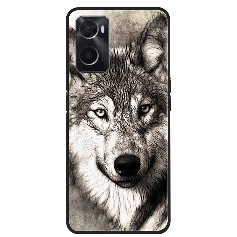 Für OPPO A36 A76 A96 Hülle Stoßfest Weiches Silikon TPU Rückseite für Oppo A76 A 36 96 OppoA96 Handyhüllen für Oppo A76 Niedlich