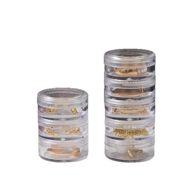 Mini Portable Jewelry and Cosmetic Organizer Box for Accessories