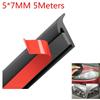 Stoßstange Dichtleiste Lippe Seitenschweller EPDM 5MM*7MM Fahrzeug T-Typ Gummi