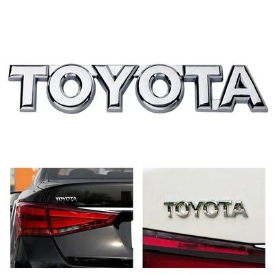 Bil 3D Klistremerke Dekorer Merke Emblem For Corolla Camry Rav4 Yaris Auris Corolla Avensis Supra CHR Prius Prado120 Hilux
