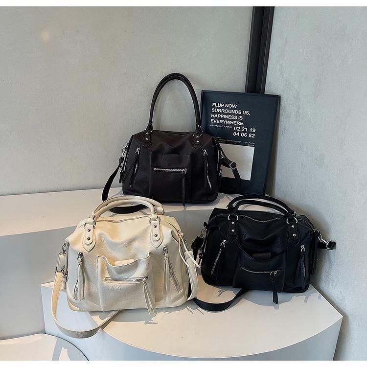 Stylish Women's Large Capacity Tote & Crossbody Bag
