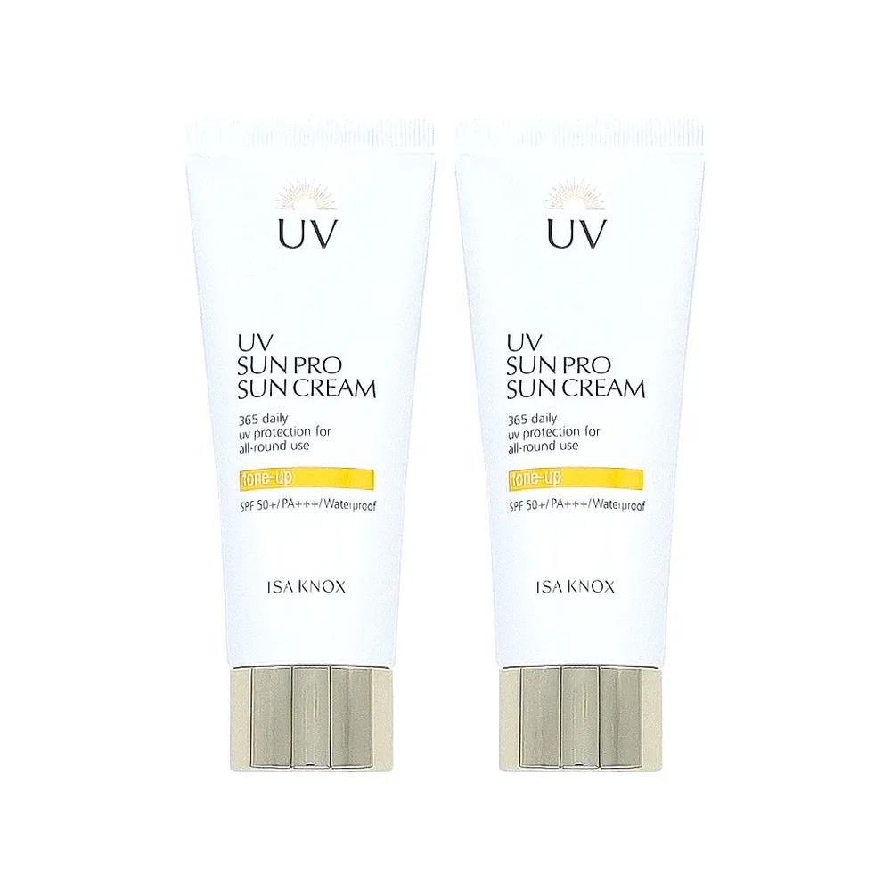 ISA KNOX UV Sun Pro 365 Daily Cover 70ml x 2 Hypoallergenic Tone-Up Sun Cream