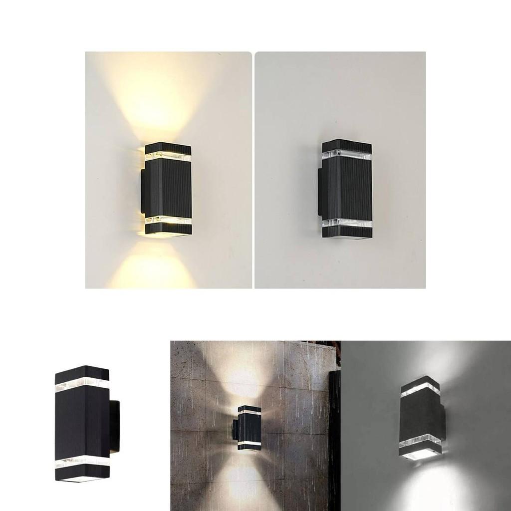 Elegant Outdoor Waterproof Dual Head Wall Light With E27 Base For Indoor And Villa Use