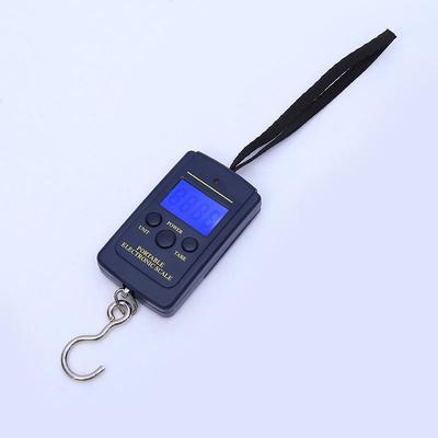 Tragbare 40kg Präzise Gepäckwaage - Blaue Mini Handheld Elektronische Hakenwaage