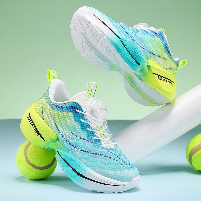 Kids Running Shoes Boys Girls Lightweight Cushioned Athletic Sneakers Breathable Mesh Winter US 12.5