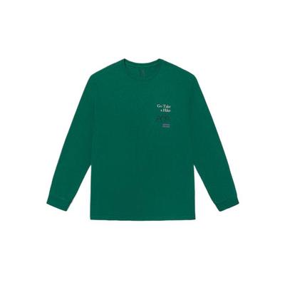 X Gramicci Comfortable Breathable Soft Skin-Friendly Long Sleeve T-Shirt Unisex Tops Green VN0002DMEGR