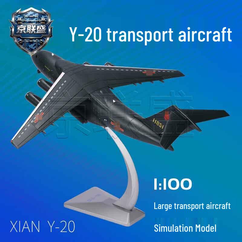 Y-20 Transport Aircraft 1:100 Scale Alloy Model