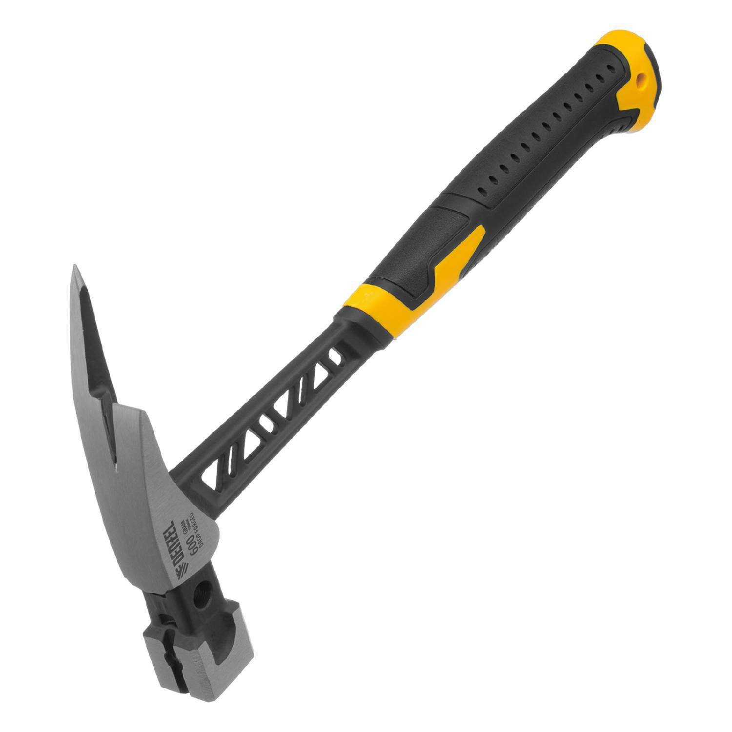 

A Hammer Denzel 10623 Roofer 600 G Цельнокованая ответная планка с магнитом