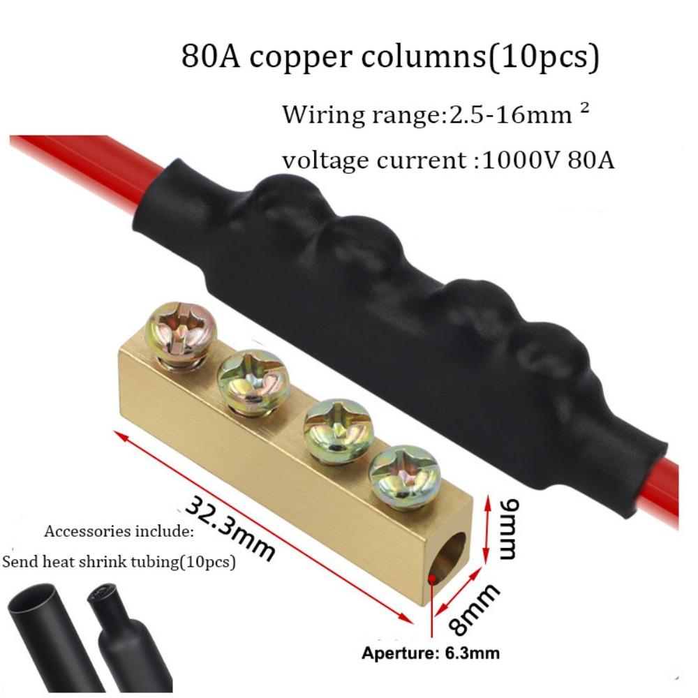 High Current Electrical Wire Connector 10/20/60A Wire Connector Nut Kit  Circuit Layout