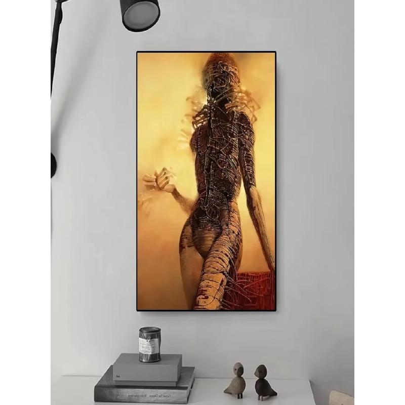 Zdzislaw Beksinski Fantasy Dream HD Canvas Painting Poster - Wall Art Decor Print