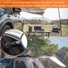 ABWR-4 PCS Heavy Duty Suction Cup 360° Rotating Camping Suction Hooks With D Ring For Awning-Orange