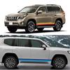 For Land Cruise 300 LC300 Prado 150 120 Car Sticker Door Side Stripe Decal Kit Waterproof PVC Stickers Car Exterior Accessories