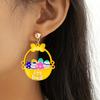 Easter egg earrings, earrings, Easter celebration, holiday gifts, atmosphere, hot sale, new