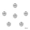 Stainless Steel Smooth Round Spacer Beads for Handmade DIY Bracelets & Necklaces