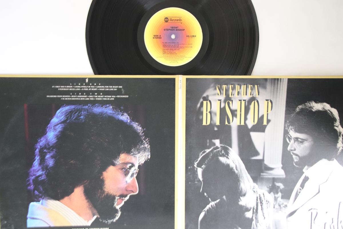 

LP Record STEPHEN BISHOP - Bish AA1082 ABC 1978 US Rock Used