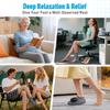 Ankle & Foot Electric Vibration Massager with Heating & Hot Compress for Home Therapy