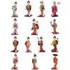 QX2E 30cm Handgefertigte Japanische Geisha Kimono Puppen Figurinen Präsentieren Traditionelle Kultur für Heimdekoration Sammler