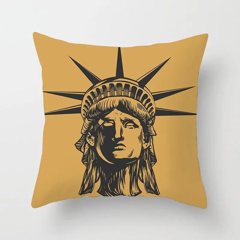 Pillowcase Fashion Ladies Cushion Cover Home Decor Peach Skin Perfume Sofa