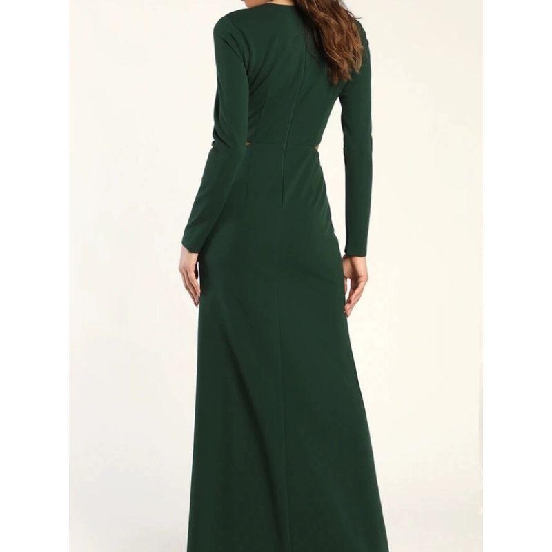Export Single Lu Home round Neck Sexy Adult Lady like Woman Midriff Outfit Long Sleeves Spring New Arrival Split Banquet Party Fashion Dress