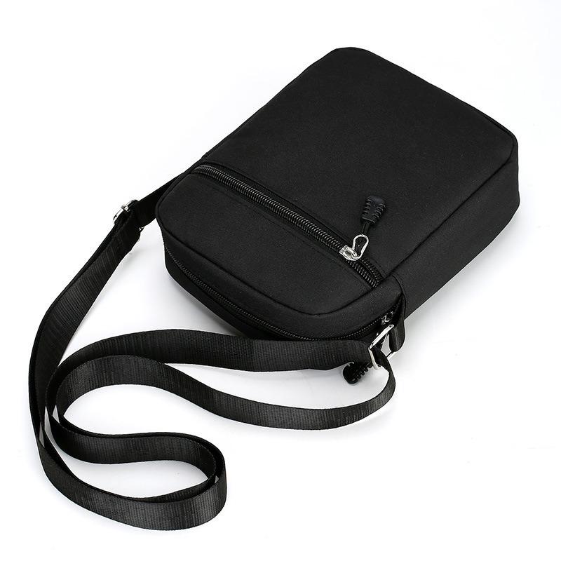 Neue Herren-Umhängetasche, Minitasche, Handytasche, einfache einlagige lässige Umhängetasche, diagonale Tasche aus Oxford-Stoff.