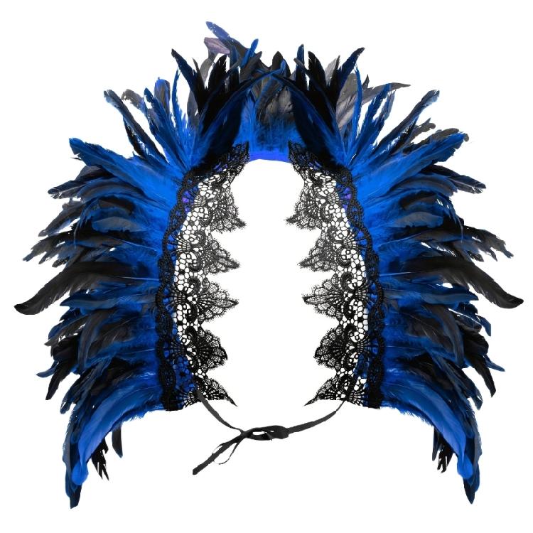 Шоколадный шарф-накидка с кружевным воротником для взрослых женщин, костюмы для Хэллоуина, косплея, панк, готика, накидка-шарф на плечи