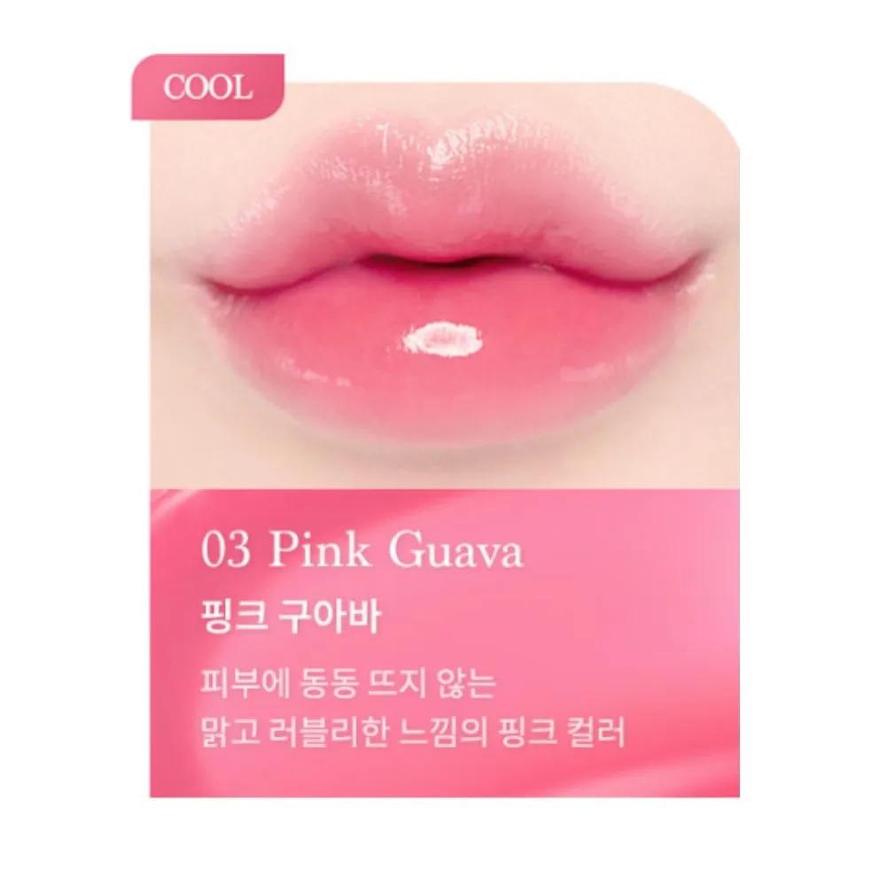 DASIQUE Lip Tint Juicy Dewy Fresh 03 Pink Guava X2