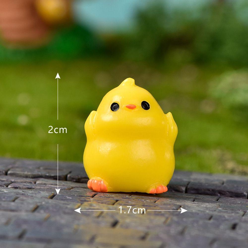 Rooster Home Decorative Fairy Garden Ornaments Micro Landscape Chicken Miniatures Figurines