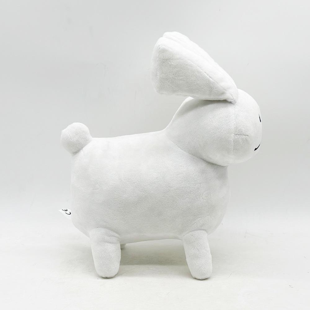 Gubby Peluche Coniglio Bianco Peluche Giocattolo Correlato a Divertenti Giochi Cartoon Compagno Curativo Animali di Peluche Regali per Bambini