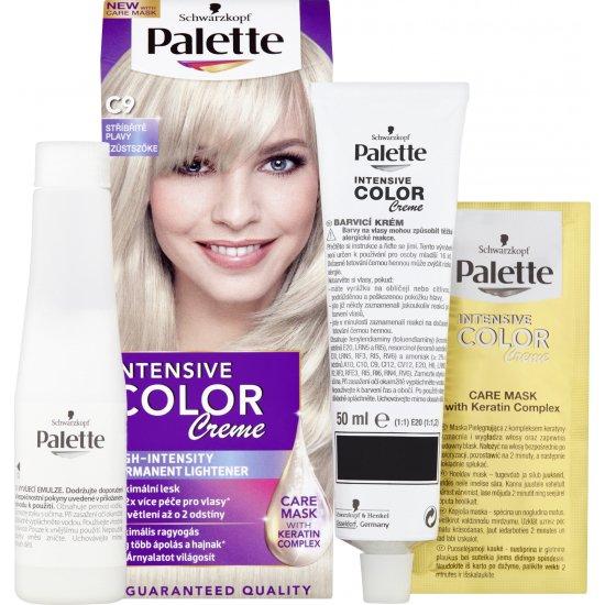 Palette Intensive Color Creme Permanent Hair Dye, No. 9.5-1 Silver
